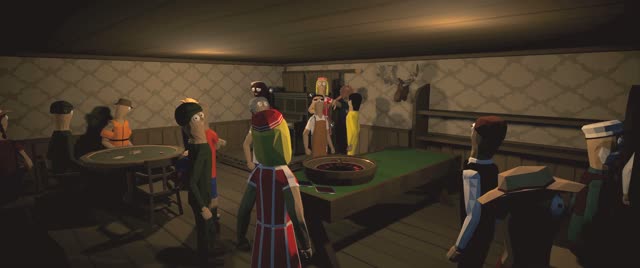 The casino floor