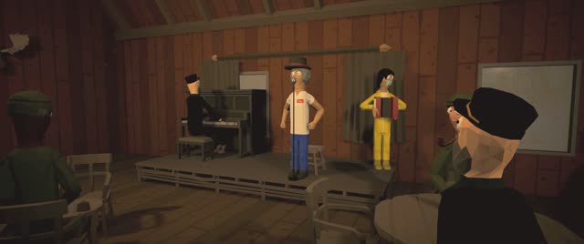 Showtime at the saloon